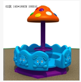 幼儿园转椅工程塑料旋转木马 儿童大型玩具 游乐园设备室外玩具