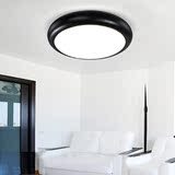 创意LED吸顶灯 简约个性餐厅小卧室房间阳台厨房洗手间铁艺白色灯
