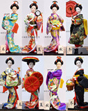 日本人偶 日本人形12寸，日本绢人，手工绢人娃娃 艺妓舞妓人多款