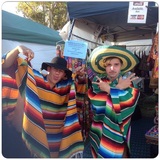 國內現貨 墨西哥旅遊特色象征手工紡織彩虹毯印第安斗篷