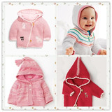 【现货】英國Next童裝 新款女宝宝百搭粉色针织开衫外套毛衣 5色