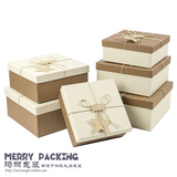 玛丽礼品包装盒商务礼品盒正方形礼物盒个性正方形礼盒包邮包装盒