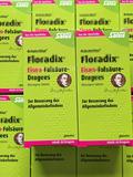 德国红铁绿铁Floradix有机铁元片剂孕妇儿童补铁含叶酸84片盒装