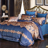 VeraLu欧式床上用品四件套高档样板房100支埃及长绒棉酒店床品