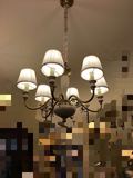 法式美式全铜陶瓷客厅餐厅吊灯   简欧简美卧室书房儿童房吊灯