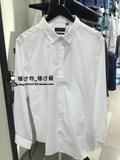 SELECTED思莱德专柜代购白色商务男士简洁款长袖衬衫41514Y002