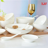 碗碟套装餐具创意高档骨瓷餐具套装单人韩式学生餐具套装碗盘餐具