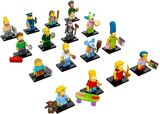 铛铛 乐高 LEGO 71005 第一季 人仔抽抽乐 辛普森 16只 全套 包邮