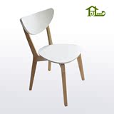 特价诺米拉实木电脑椅餐椅咖啡椅北欧风格居家会客椅时尚百搭环保
