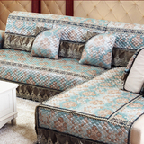高档北欧蕾丝提花沙发垫布艺防滑坐垫沙发巾组合沙发罩欧式风格