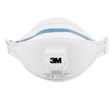 3M9322呼吸阀折叠式口罩 防粉尘 防颗粒物工业车间打磨防尘口罩