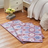 出口外贸欧美时尚北欧美式 手工羊毛地垫门口垫卧室床前地毯加厚