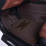 2016款15高档专车专用双层14皮革丝圈13车内3D全包围防滑汽车脚垫