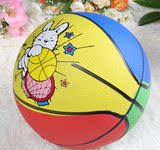 包邮益智健身幼儿园小皮球玩具加厚3号胶球小篮球 小学生儿童篮球