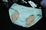 花度 性感蕾丝安全防侧漏女士三角内裤生理裤（一条装） HD6036
