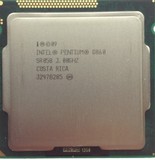 二手Intel/英特尔 G860 1155针 3.0g 双核 正式版 散片 cpu