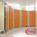 杭州公共卫生间隔断门厕所隔断墙洗手间屏风隔断防潮板不锈钢配件