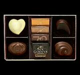 【包邮】香港godiva歌帝梵巧克力金装礼盒8颗生日礼物零食喜糖