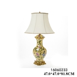 原价 陶瓷镶铜 手绘浮雕 欧式美式台灯 1366