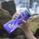 正品美国驼峰进口成人吸管杯玻璃防漏便携创意孕妇夏季水瓶随手杯