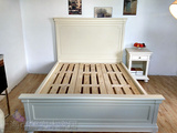 特价美式乡村实木床1.3米1.5米儿童床欧式法式复古做旧别墅样板房