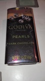 现货 1盒 比利时直邮 Godiva歌帝梵 黑巧克力豆珍珠豆43g