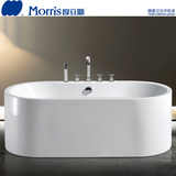 1.5 1.6 1.7米五件套浴缸 亚克力双人椭圆形欧式浴缸整体无缝一体