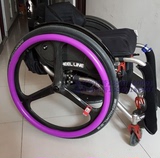 奥托博克轮椅配件大轮子硅胶防滑推圈套24寸铝合金手圈套两条不是