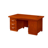 鑫鑫办公家具台式实木油漆办公桌老板桌电脑桌大班台行政桌