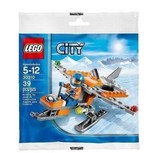 五包包邮! LEGO 樂高 30310 城市系列 极地侦察飞机 拼砌包 CITY