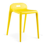 创意时尚马椅简易家用换鞋椅休闲塑料餐椅加固耐用会客椅子可叠放