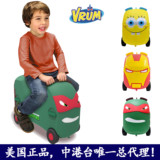 忍者神龟可坐可骑玩具车儿童骑行行李箱宝宝旅行箱坐骑_正品特价