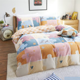 北欧简约纯棉四件套宜家风格全棉田园风学生宿舍床上用品床单被套