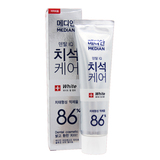 爱茉莉Median/麦迪安86%   韩国牙垢护理美白牙膏  正品包邮