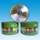 正品香蕉CD-R 裸片 50片膜装 无标刻录光盘 空白碟 原料