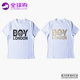 犹马小镇 美国专柜2016新款潮牌BOY LONDON男女款经典字母短袖T恤