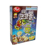 韩国进口Post宇宙探险可可味早餐球麦片270g 儿童巧克力麦片725
