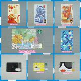 星巴克星享卡会员卡星礼卡日本韩国城市樱花mini空卡收藏不可使用
