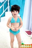 儿童泳衣女中小童女孩泳装婴儿宝宝连体比基尼分体公主套装游泳裤