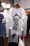 韩国东大门代购DUBOT 2016春女士拉链长袖夹克抽褶百搭短休闲外套