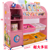 宝宝儿童玩具柜收纳架储物柜书柜子组合幼儿园多功能整理盒置物架
