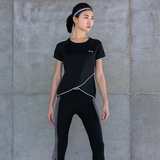 USAPRO官方正品夏运动t恤女子健身跑步圆领内衣瑜伽速干短袖衣服