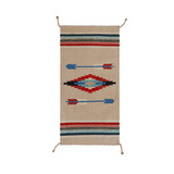 美国原单/纯手工印第安民族风纳瓦霍地毯/kilim rug/挂毯/马鞍毯