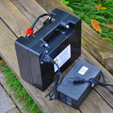 贝珍电动轮椅车锂电池 24V20AH大容量蓄电池20安 可通用配件包邮