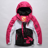 美国CAMPRI原单亲子加厚保暖冲锋衣防风防水女士滑雪服女童滑雪衣