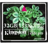 金士顿 CF卡32G 133X高速存储卡 尼康佳能5d2 7d 5d3相机内存卡