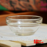 透明水晶玻璃精油碗 面膜碗 玻璃碗 精油碗 精油瓶美容院用品批发