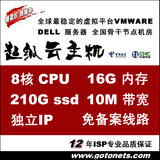 8核多线16G内存上海电信国内服务器租用月付vps试用云主机独立IP