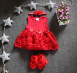 夏季婴儿裙纯棉0-1-2岁女宝宝夏装3-6个月婴幼背心连衣裙公主裙子