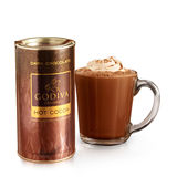 美国进口GODIVA高迪瓦/歌帝梵黑巧克力热可可粉热巧克力冲饮罐装